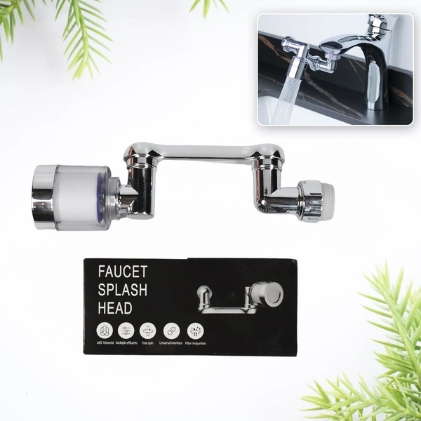 Rotating Splash Filter Faucet Sprayer Head with Double O-ring