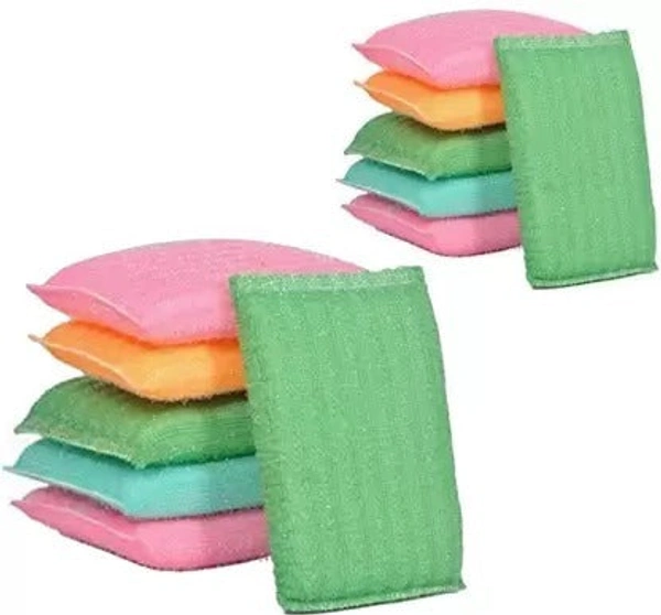 Scratch Proof Kitchen Utensil Scrubber Pads - Pack of 12
