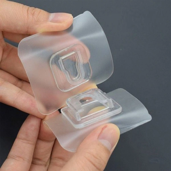 Self Adhesive Female Magic Transparent Sticker for Easy Hanging