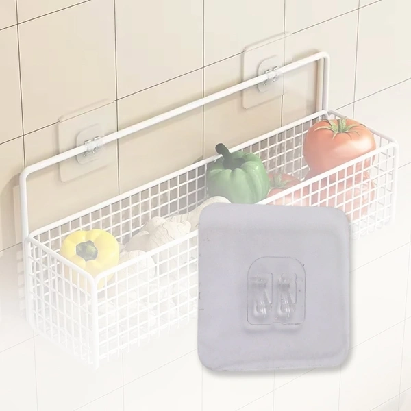 Self-Adhesive Waterproof Wall Hook – Strong & Transparent, 1 Pc