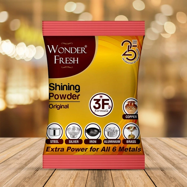 Shining Powder 200 GM - Cleans & Polishes Copper, Brass, Silver & More