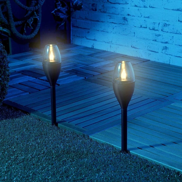 Solar-Powered Outdoor LED Garden Pathway Light – 1 Pc