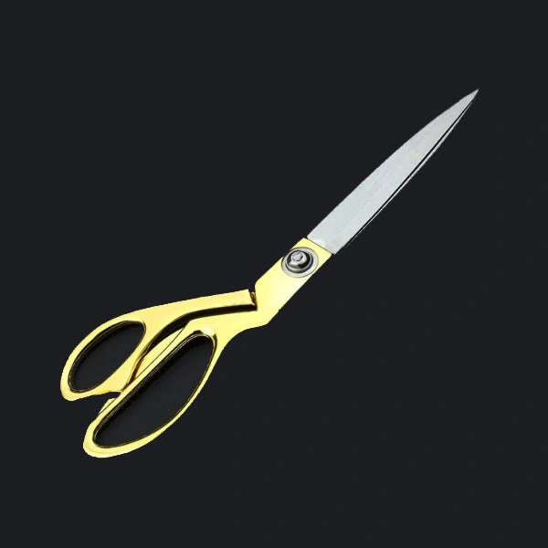 Stainless Steel Tailoring Scissor Sharp Cloth Cutting (8.5inch) (Golden)