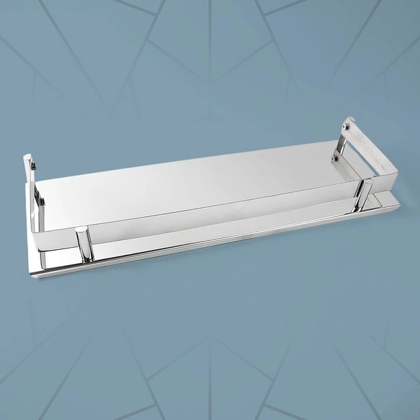 Stainless Steel Wall Mounted Washroom Rack - Single Layer Cabinet