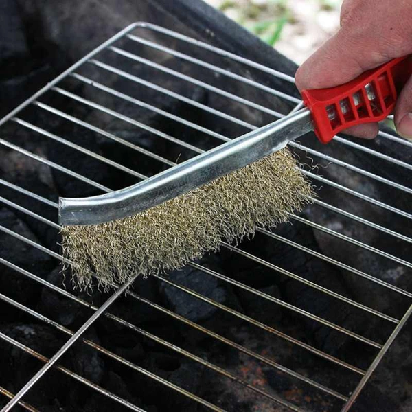 Stainless Steel Wire Hand Brush for Rust & Paint Removal