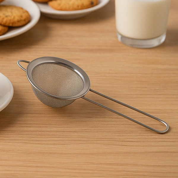 Supermom Slim Stainless Steel Fine Mesh Strainer - Durable & Lightweight