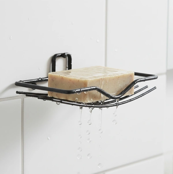 Wall Mount 2-Piece Soap Rack – Versatile Holder for Bathrooms & Homes