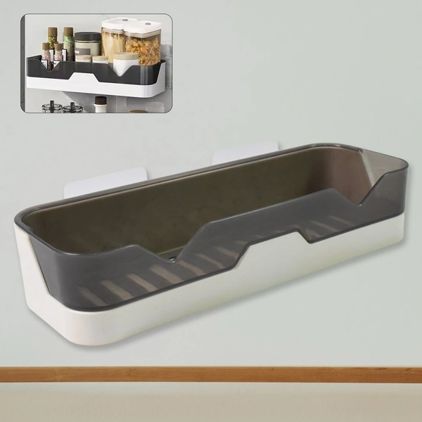 Wall Mounted Adhesive Plastic Shower Caddy - Rustproof Organizer