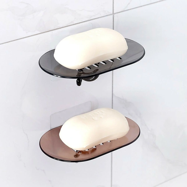Wall Mounted Soap Plate - Pack of 2 with Superior Drainage