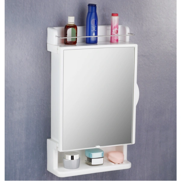 Wall-Mounted Mirror Cabinet 12x21 Inch – Bathroom Storage