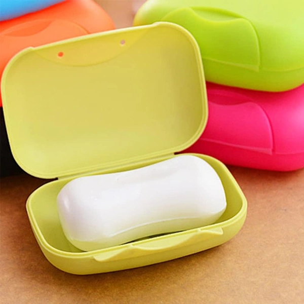 Waterproof Travel Soap Box with Cover – Durable Plastic, Leakproof