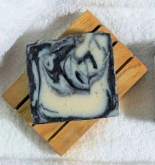 Charcoal Rice Soap