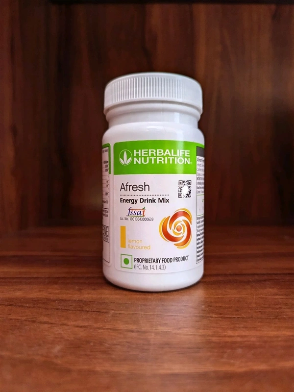 Herbalife Afresh Energy Drink Lemon Flavour 50gm