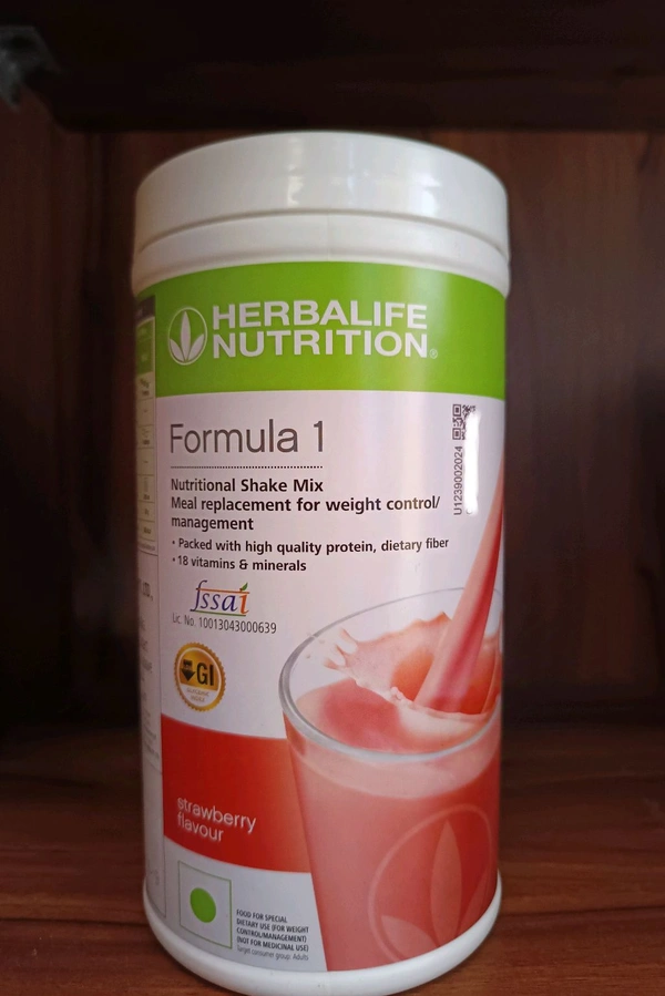 Herbalife Nutrition Formula 1 Shake Strawberry Flavour 500gm