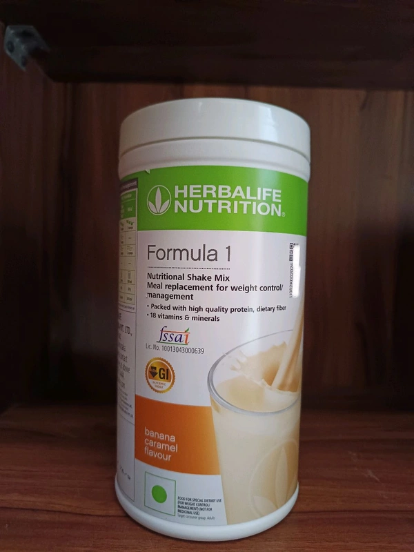Herbalife Nutrition Formula 1 Shake Banana Flavour 500gm