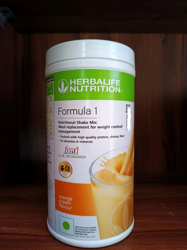 Herbalife Nutrition Formula 1 Shake Orange Flavour 500gm