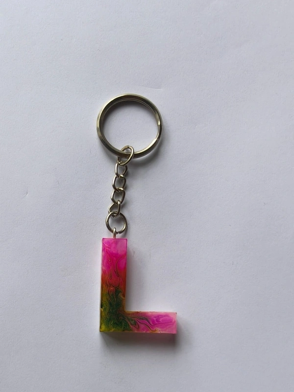 Multicolour letter 207 - 3.9 cm, Multicolour