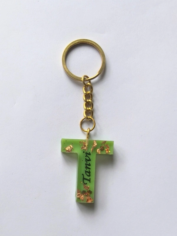 Light green letter with name 210 - 3.9 cm, Green