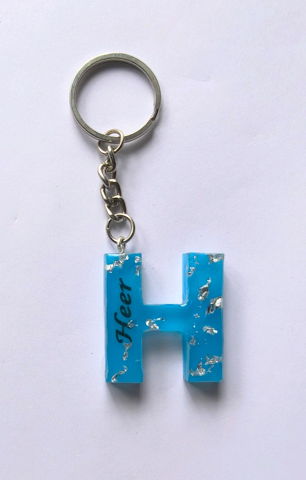 Blue letter with name 204 - 3.9 cm, Picton Blue