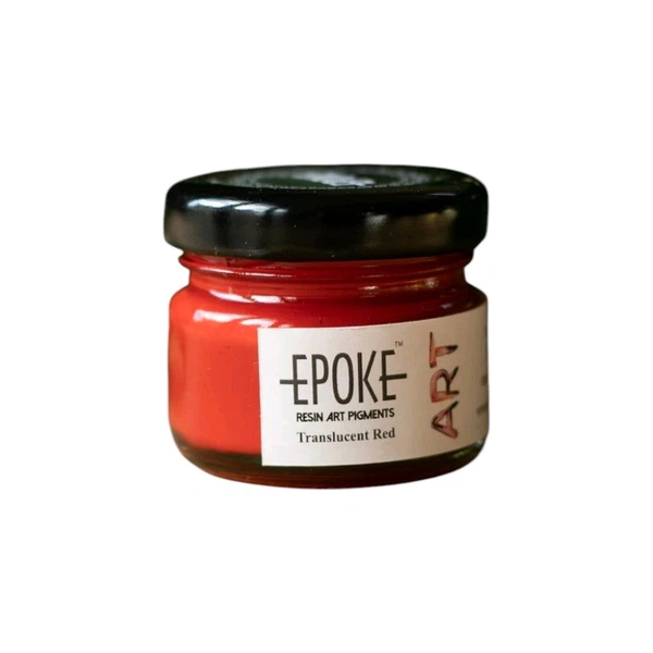 Epoke Metallic Pigments For Resin Art 20 Grams (Loose)  - Red, 20 g