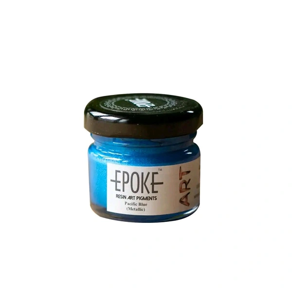 Epoke Metallic Pigments For Resin Art 20 Grams (Loose)  - Blue, 20 g