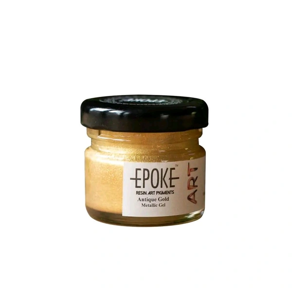 Epoke Metallic Pigments For Resin Art 20 Grams (Loose)  - Buddha Gold, 20 g