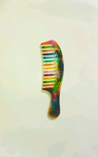 Multicolour Resin Comb - 5.5" *1.8"