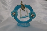 Blue Jhula - Cyan Aqua, 5 Inch