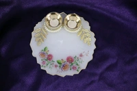 White Pooja Plate - White, 5 Inch