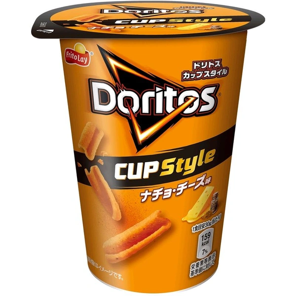 Frito Lay Japan Doritos Nacho Cheese Corn Tortilla Chips Sticks 60g (Pack Of 3) 