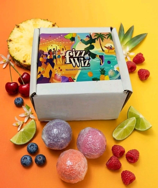 3*Mocktail And Cocktail Bombs For Party, Functions,Chill Vibes, Birthday, Marriage, Anniversary.
