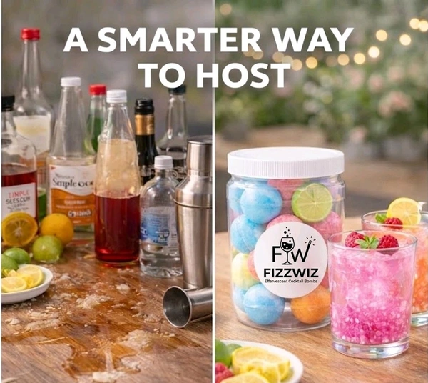 5*Mocktail And Cocktail Bombs For Party, Functions,Chill Vibes, Birthday, Marriage, Anniversary.