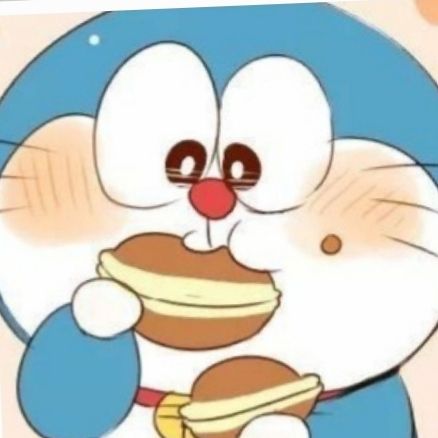 Doraemon eating doracake