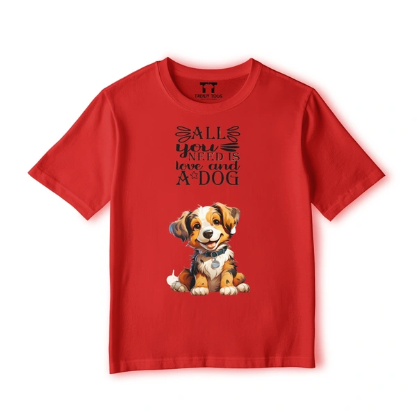 Trendy Togs Dog Love T-shirt - 24, Red