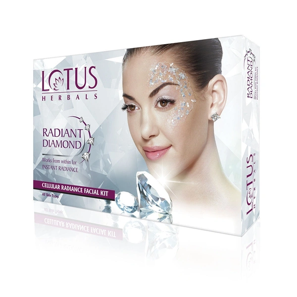 Lotus Herbals Radiant Diamond  Facial Kit (37g)