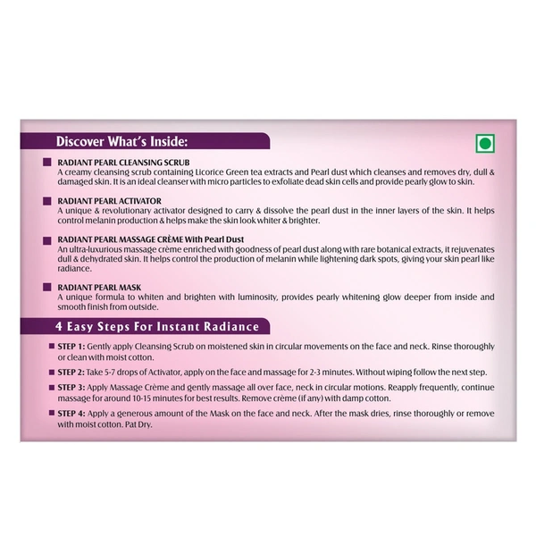 Lotus Herbals Pearl Cellular Lightening Facial Kit (37g)