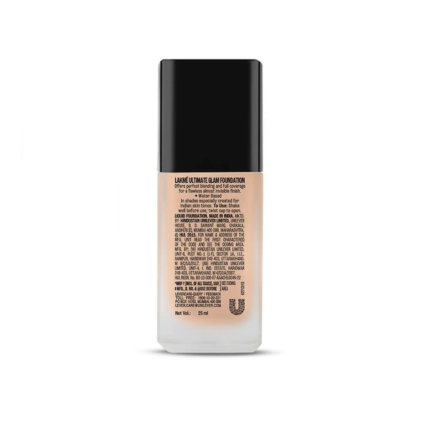 Lakme Invisible Collection Ultimate Glam Foundation - Shade 02 (25ml)