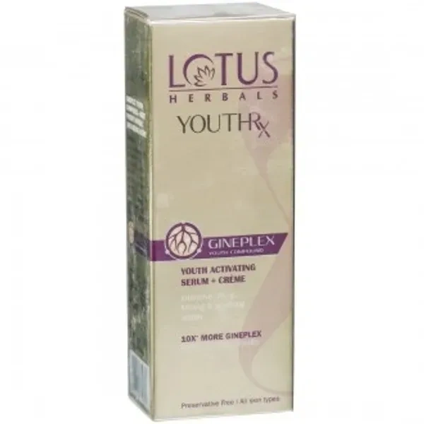 Lotus Herbals youth RX Youth Activating Serum + Creme 30 Ml