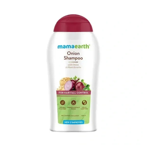 Mamaearth Onion Hair Fall Shampoo 195 ml 