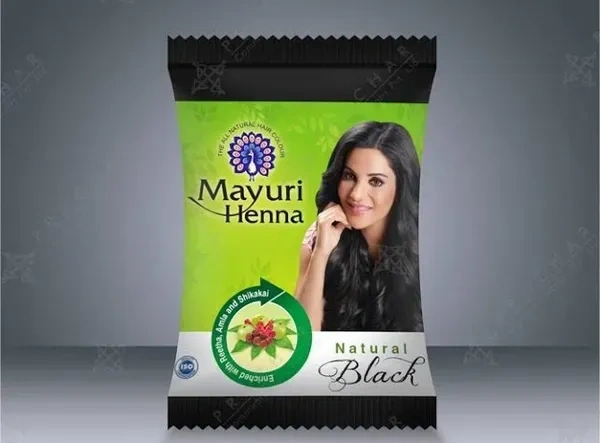 Mayuri Henna , Black 01.,30ml