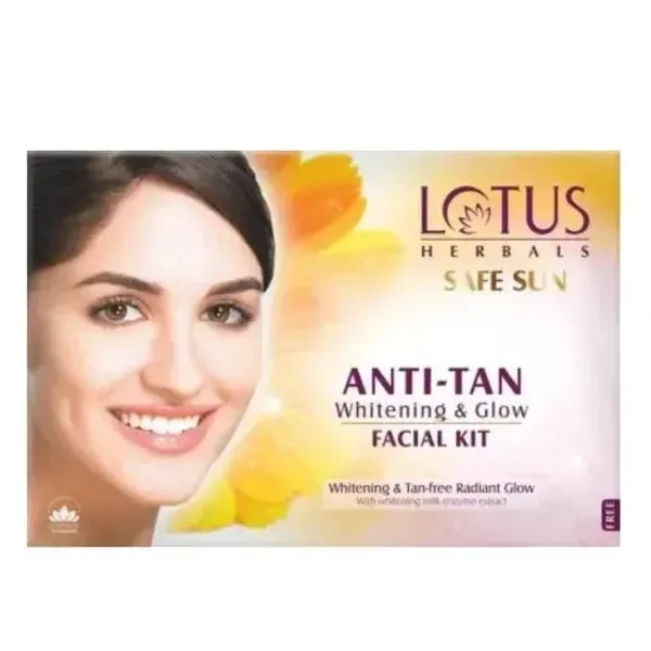 Lotus Safe Sun Anti Tan 4 In 1 Facial Kit 148 gm 