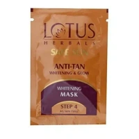 Lotus harbal Safe Sun Anti Tan Whitening And Glow 4 In 1 Facial Kit ,35gm 