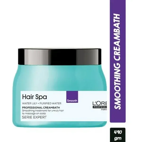LOreal Hair Spa Smoothing Cream Bath, 490g