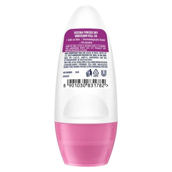 Rexona Powder Dry  Protection Roll On (50ml)