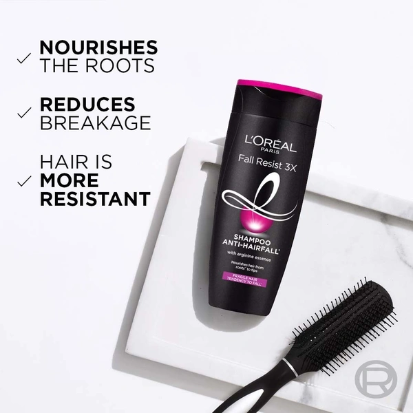 Loreal paris Fall Resist 3x Shampoo (340ml)