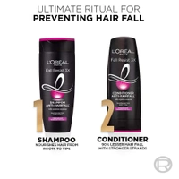Loreal paris Fall Resist 3x Shampoo (340ml)