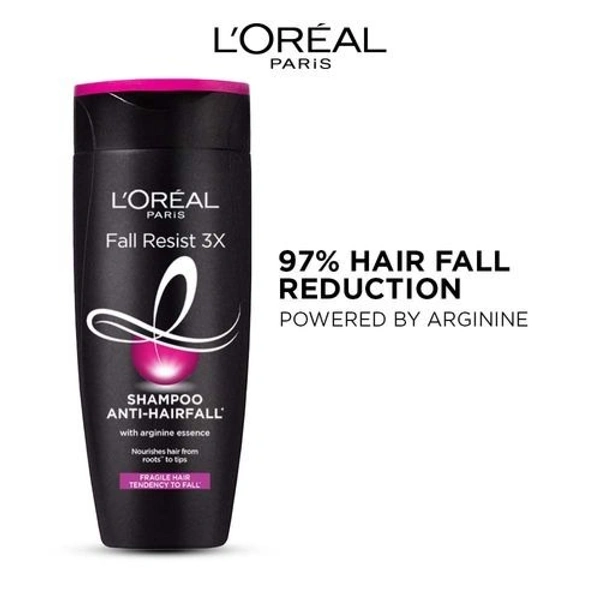 Loreal paris Fall Resist 3x Shampoo (340ml)