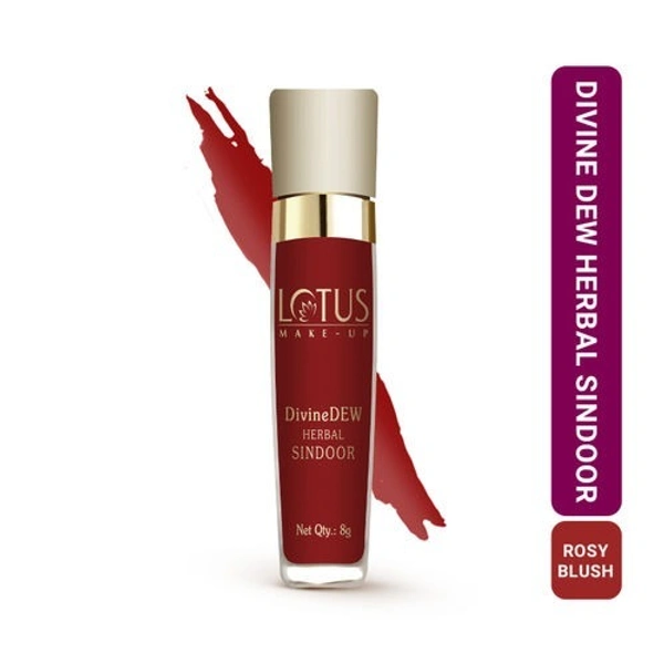 Lotus Make Divine Dew Herbal Sindoor - Rosy Blush ( meroon 20 no)