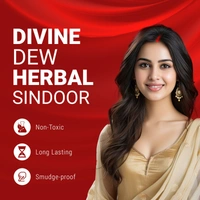Lotus Make Divine Dew Herbal Sindoor - Rosy Blush ( meroon 20 no)