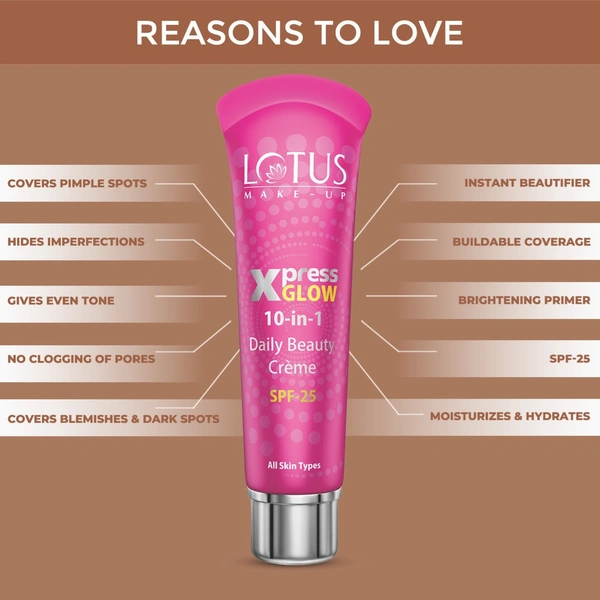 Lotus Xpress Glow  Cream SPF 25 - Royal Pearl (30g)